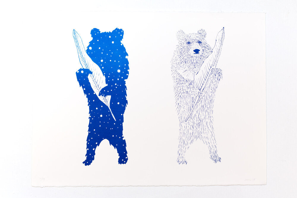 Masako Miki, <i>Bear and Feather</i> (2018)