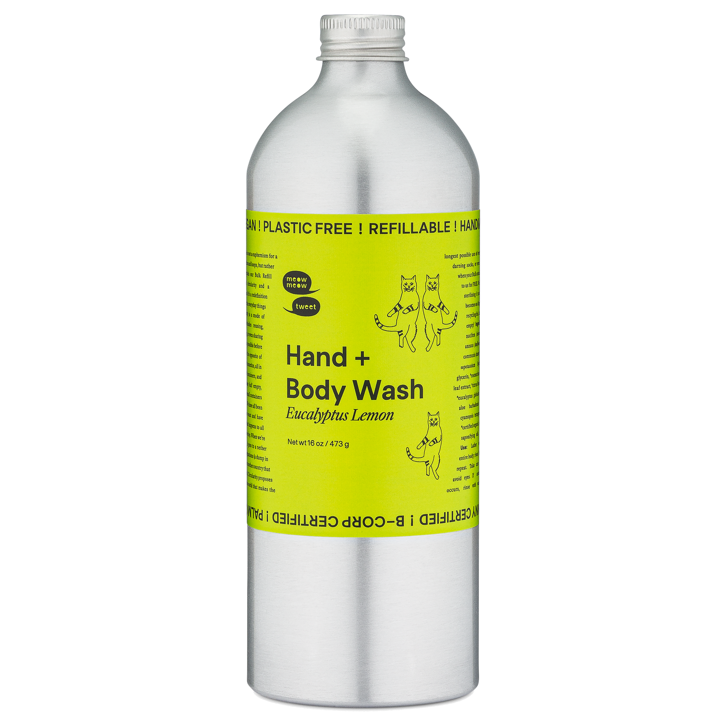 Eucalyptus Lemon Hand + Body Wash