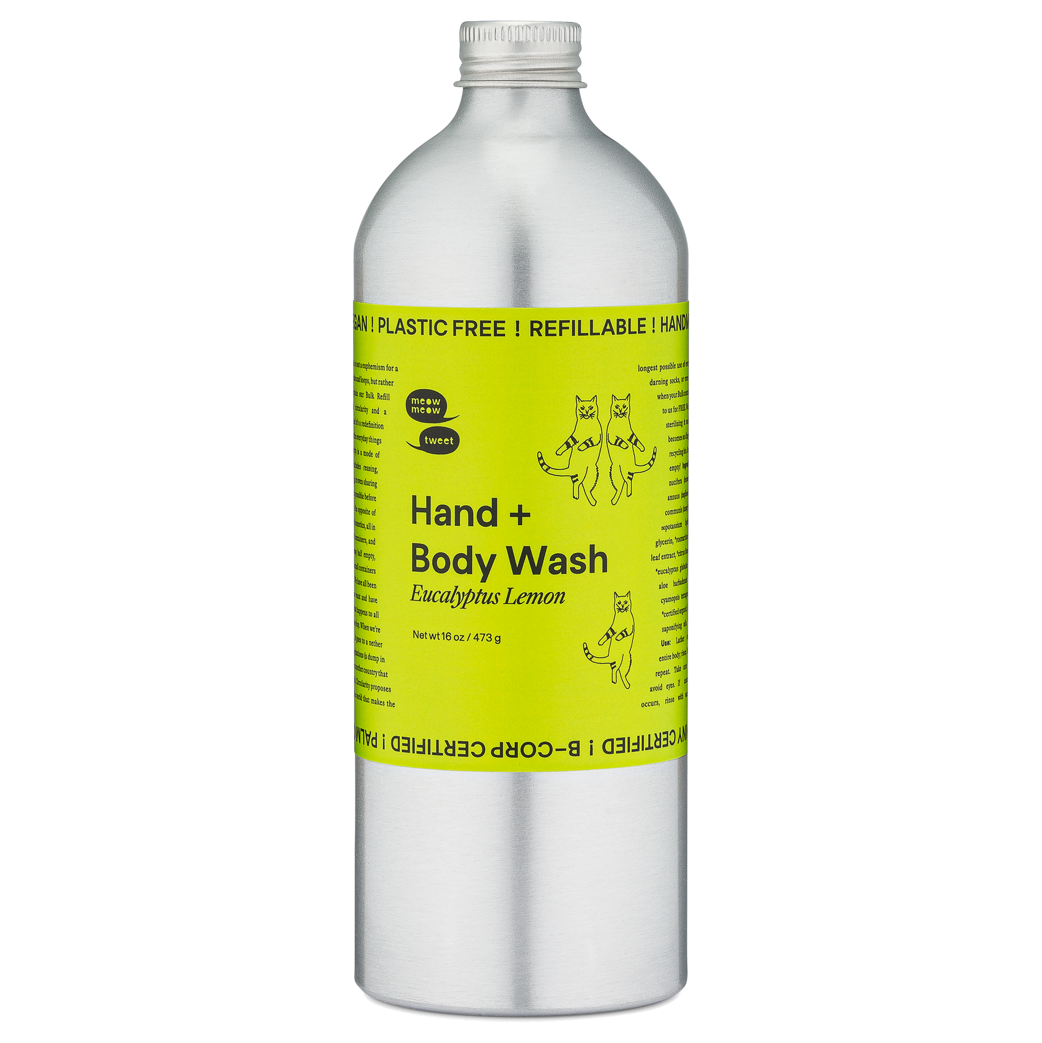 Eucalyptus Lemon Hand + Body Wash