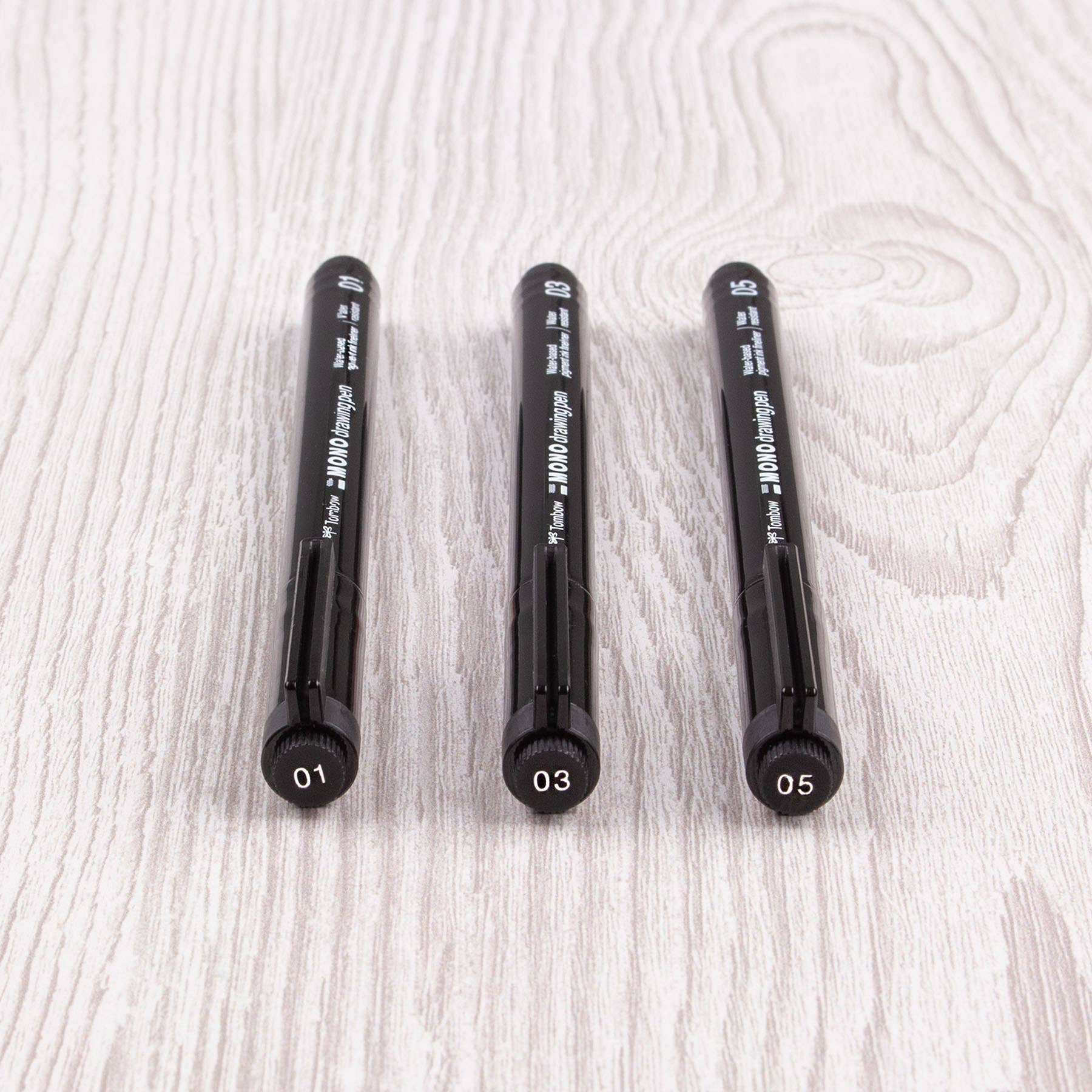 Tombow - MONO Drawing Pens - 3-Pack