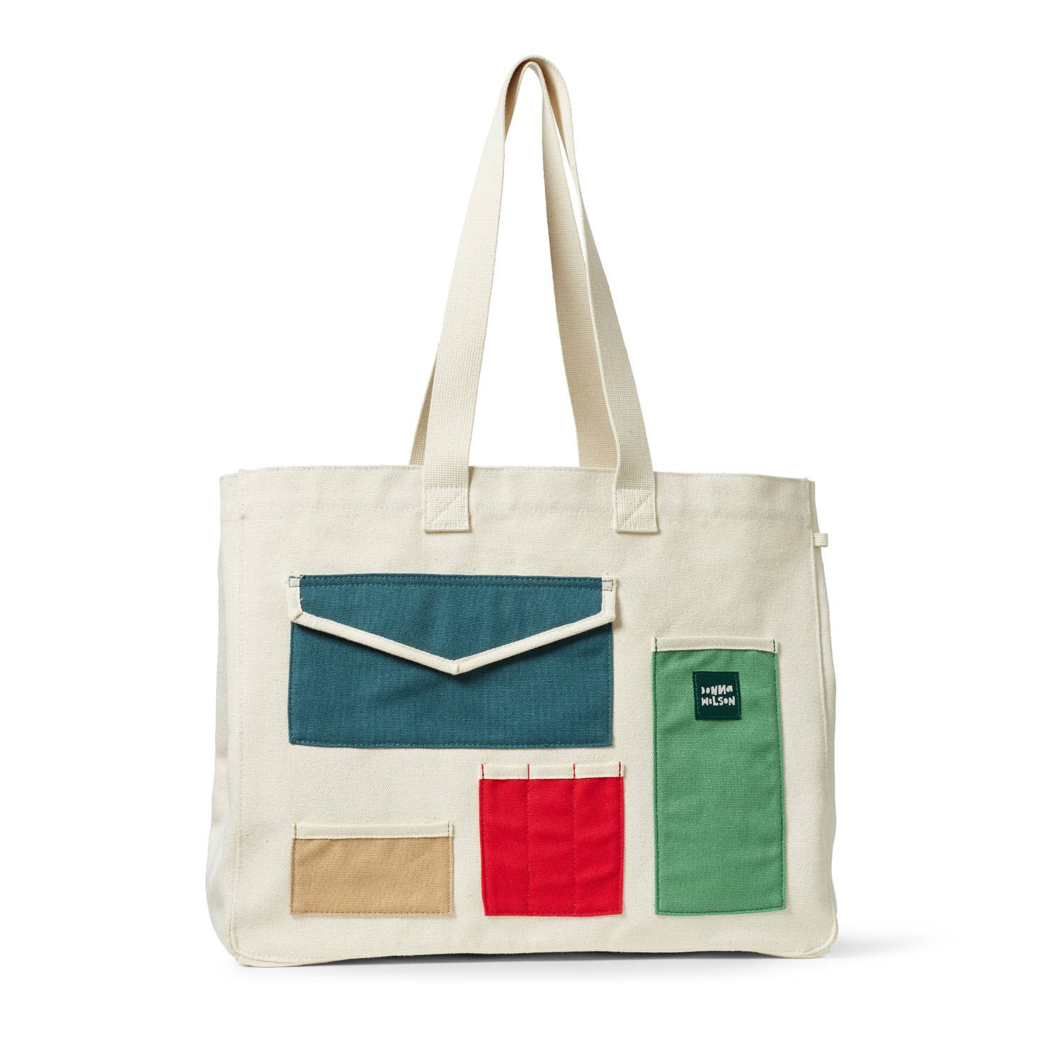 Large Pocket Patch Everything Shopper