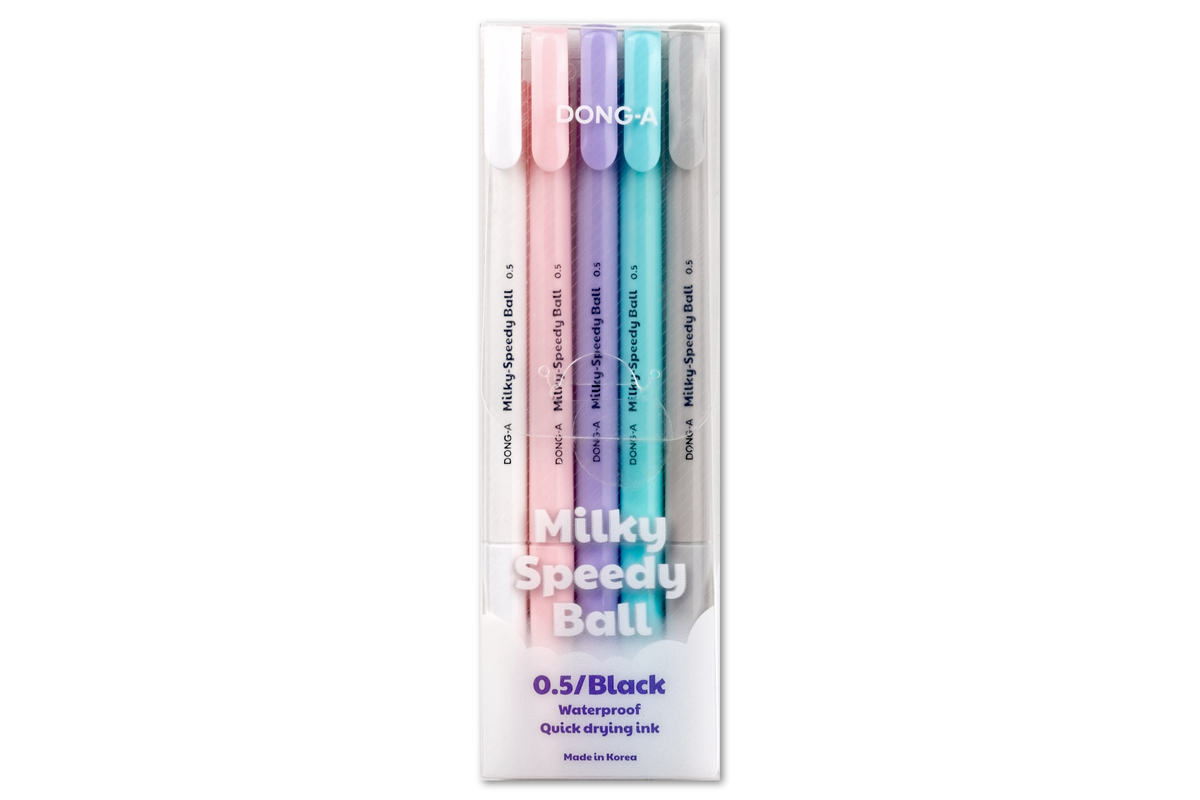 Milky Speedy Ballpoint Pens