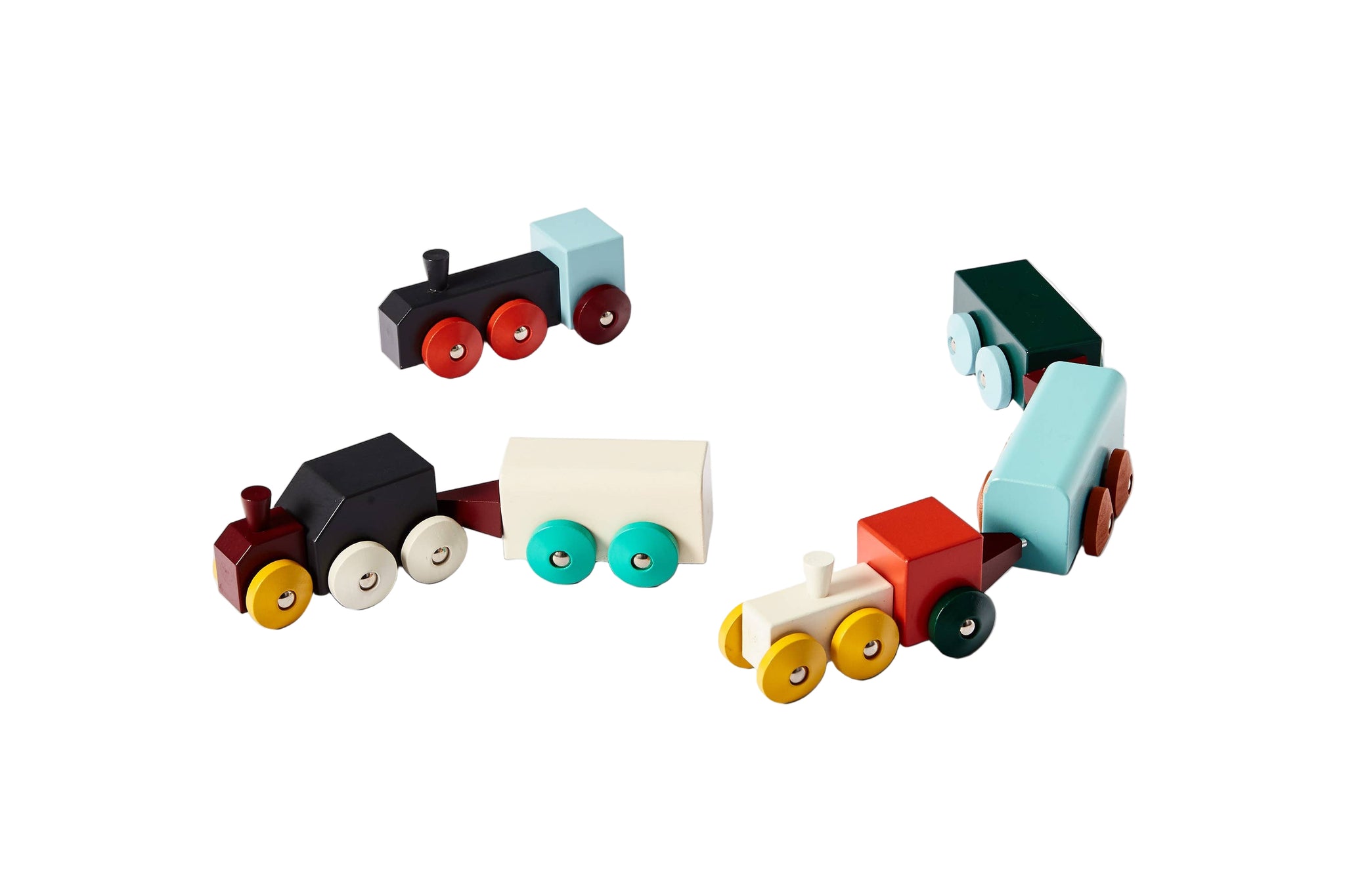 Wooden Toy Trains