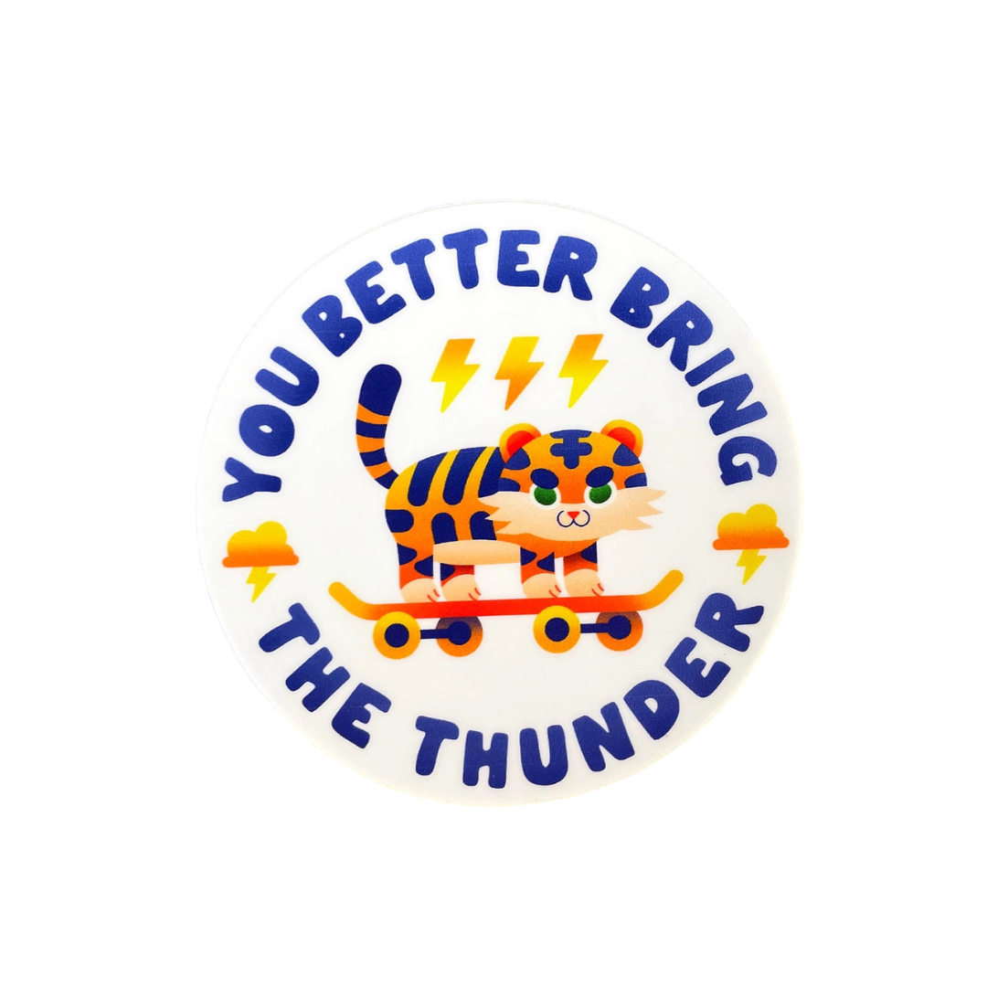 Bring The Thunder Sticker