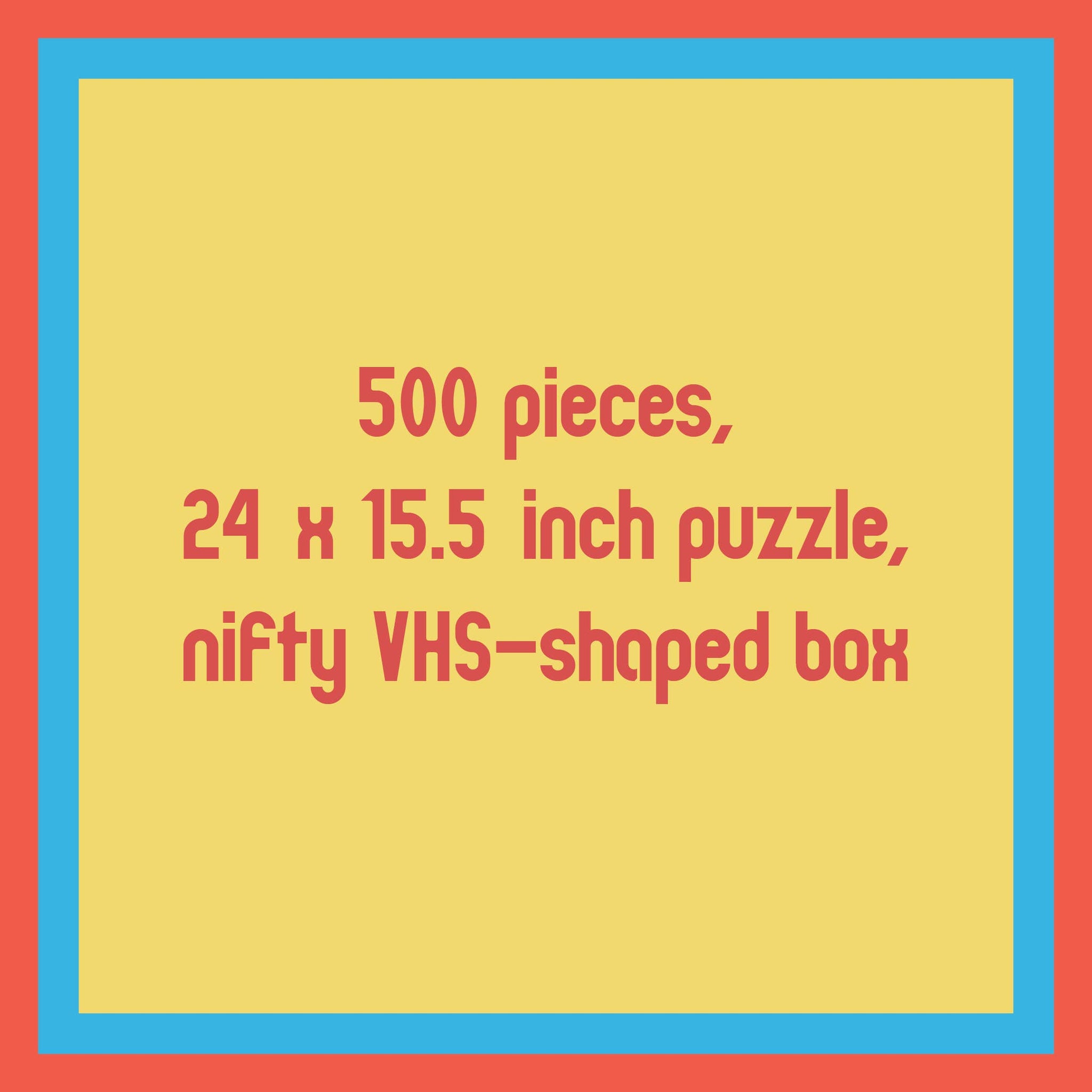 Mysteries of the 80s Death by Crab Leg 500-Piece Puzzle