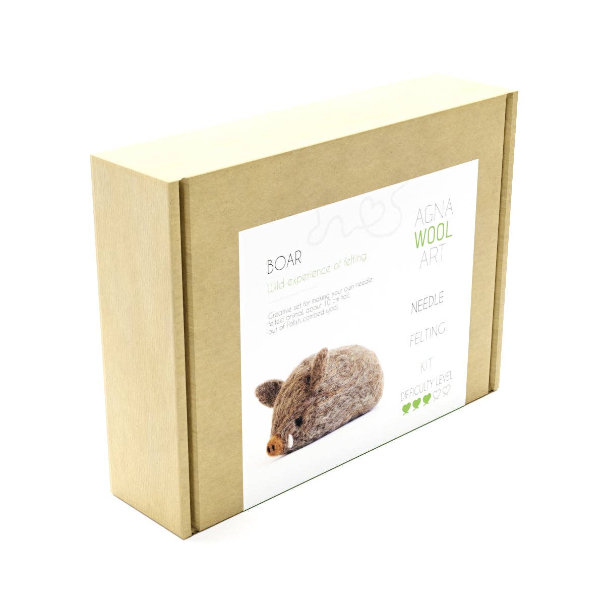 Boar Needle Felting Kit