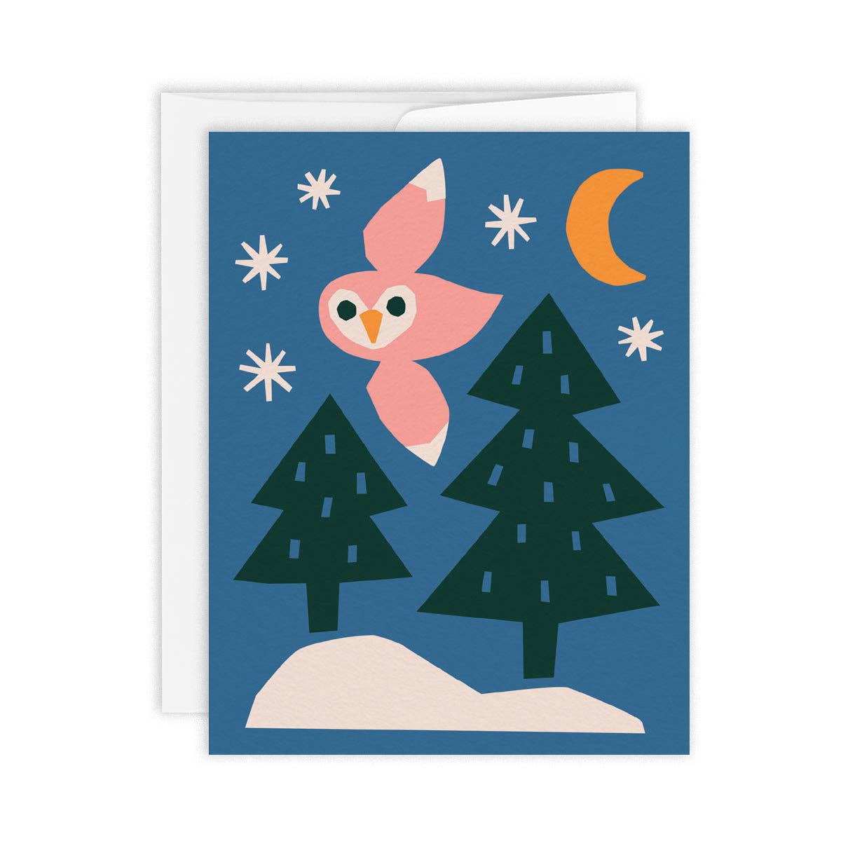 Holiday Owl Greeting Card