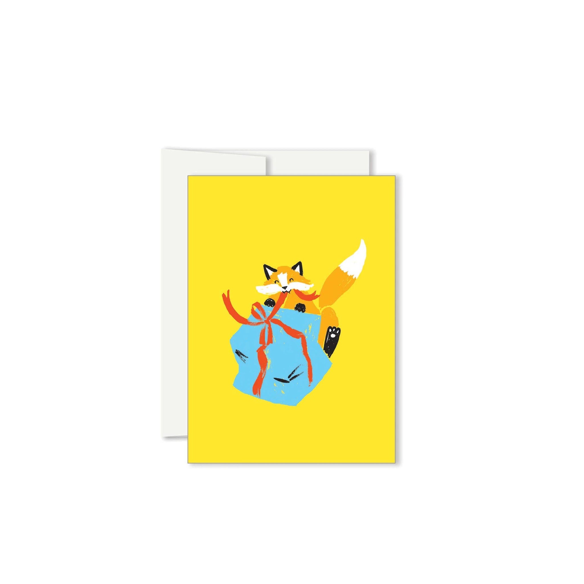 FOX — Miniature Greeting Card