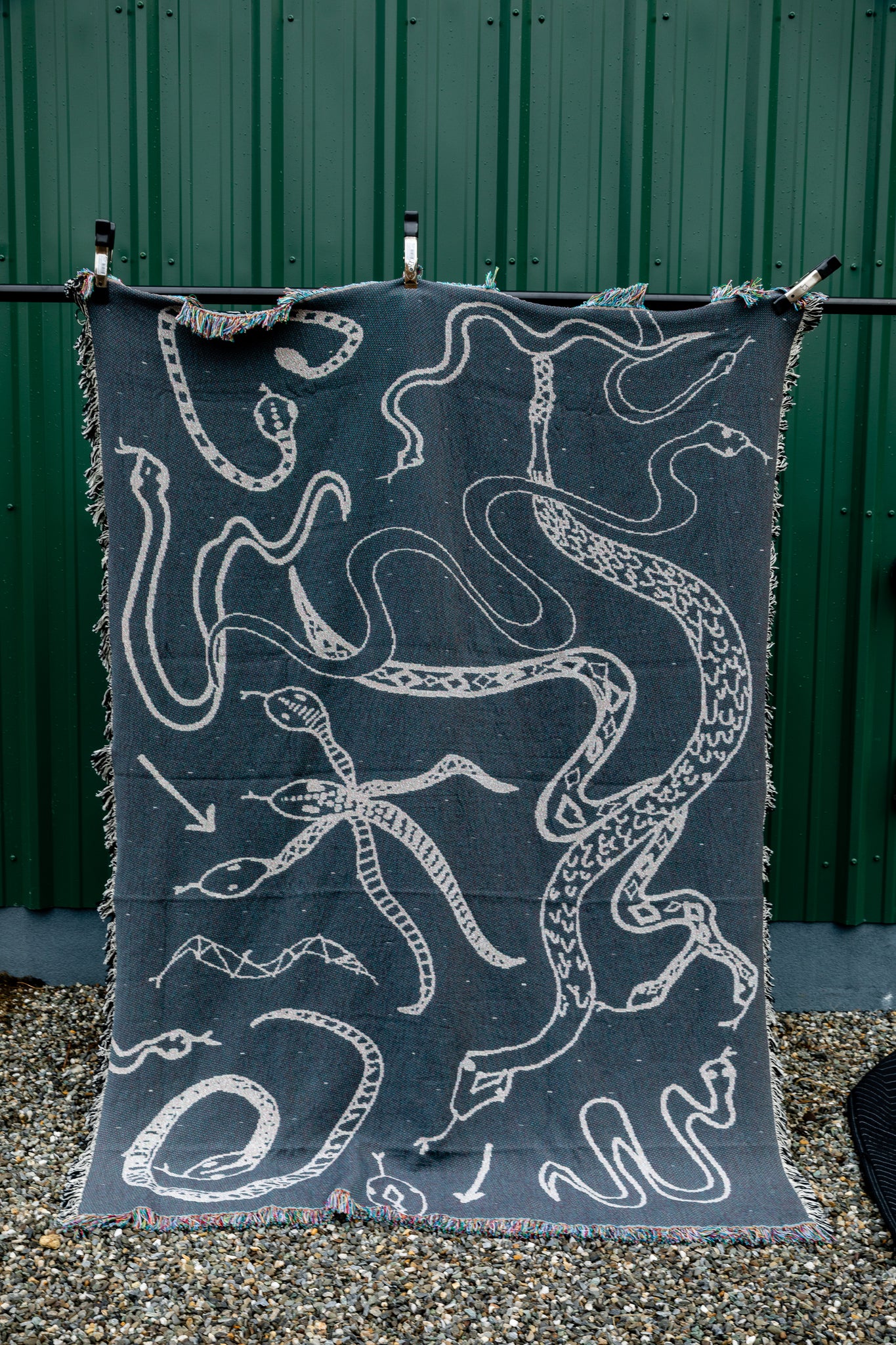 Eve Biddle Snake Blankets
