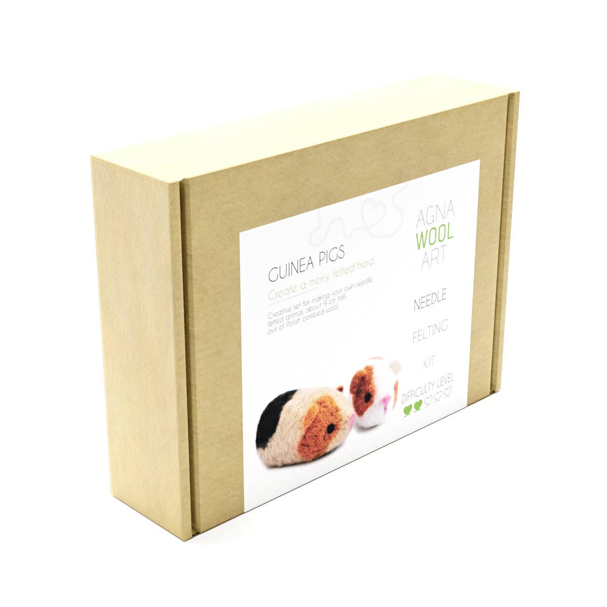 Guinea Pigs Needle Felting Kit