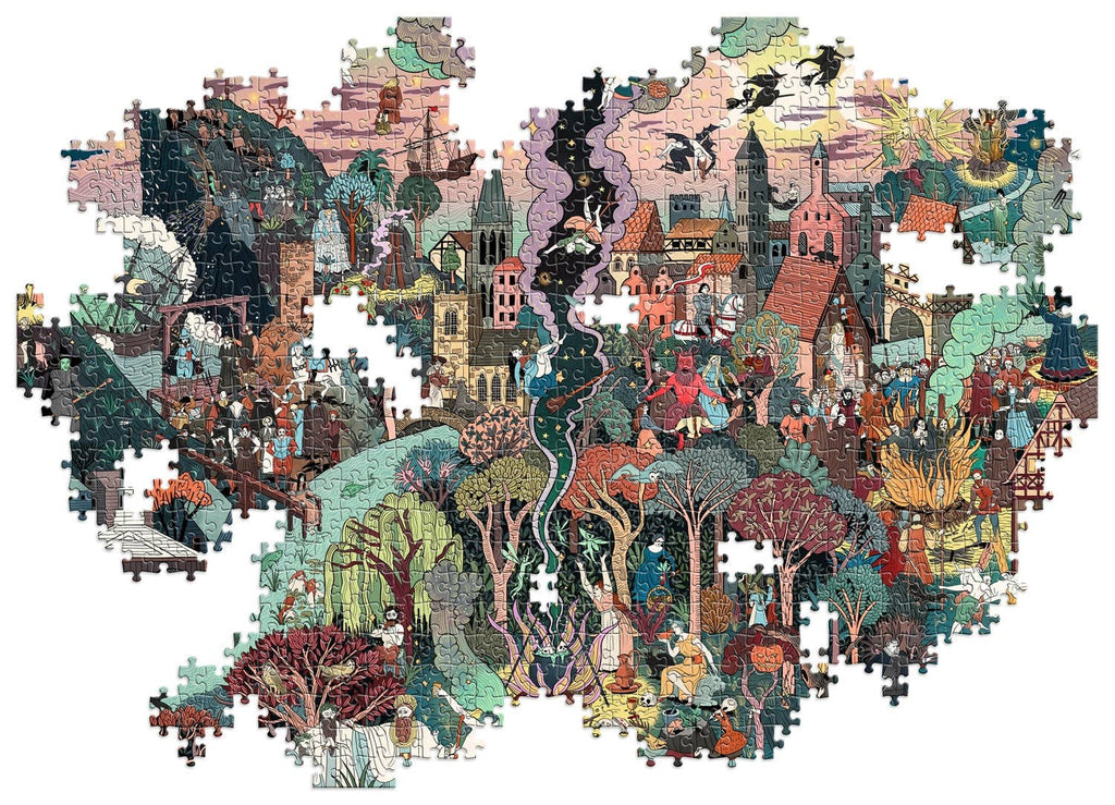 The World of Witches: A Cultural History of Witchcraft 1000-piece Puzzle