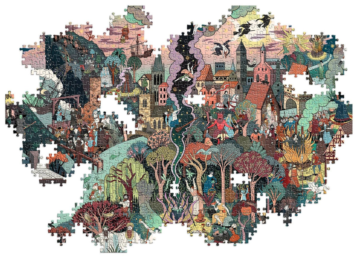 The World of Witches: A Cultural History of Witchcraft 1000-piece Puzzle