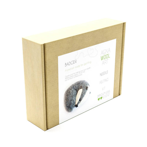 Badger Needle Felting Kit