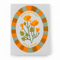 Wild Heart Poppy Birthday Card