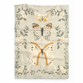 Light Green Butterfly Tea Towel