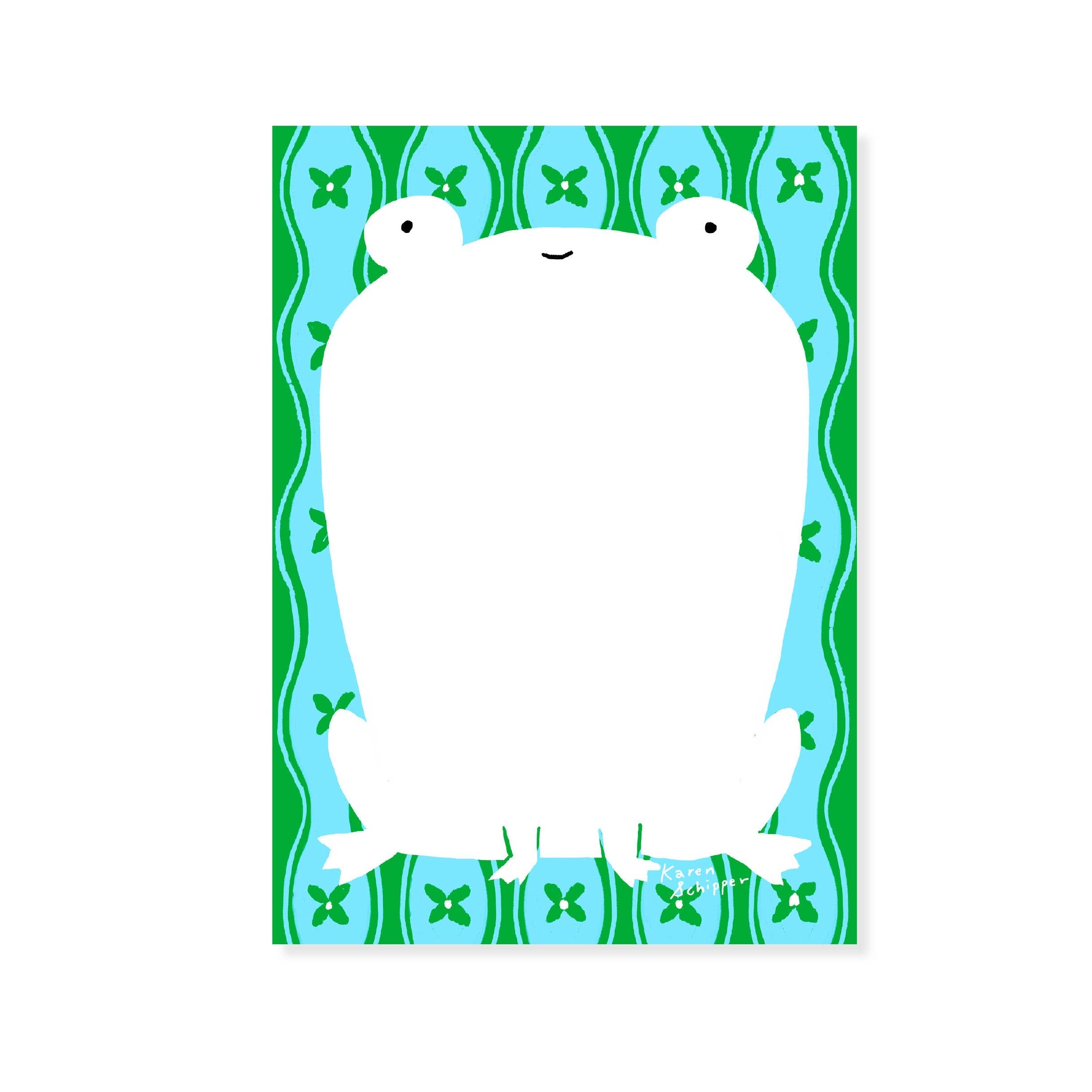 Frances Frog Notepad