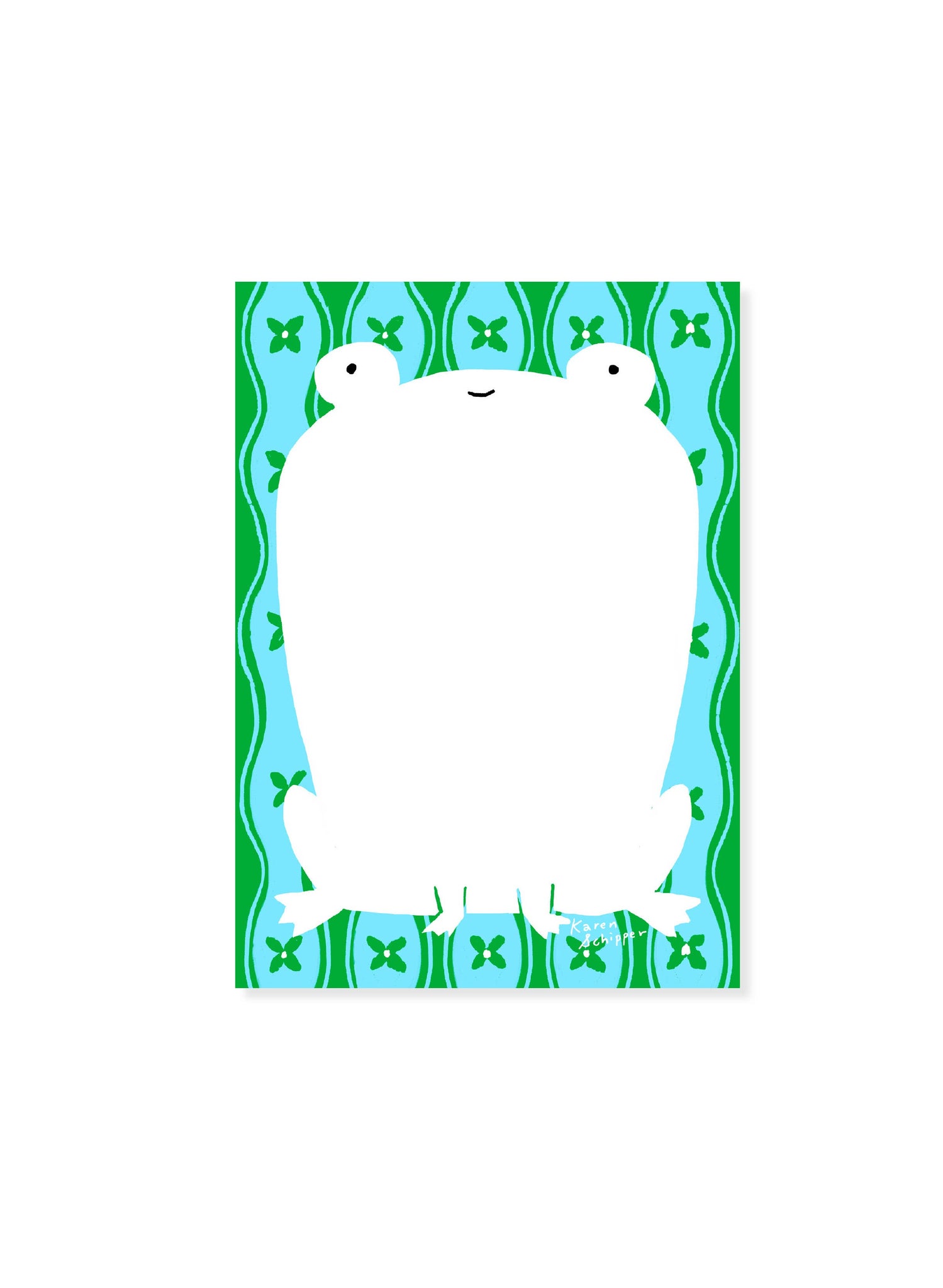 Frances Frog Notepad
