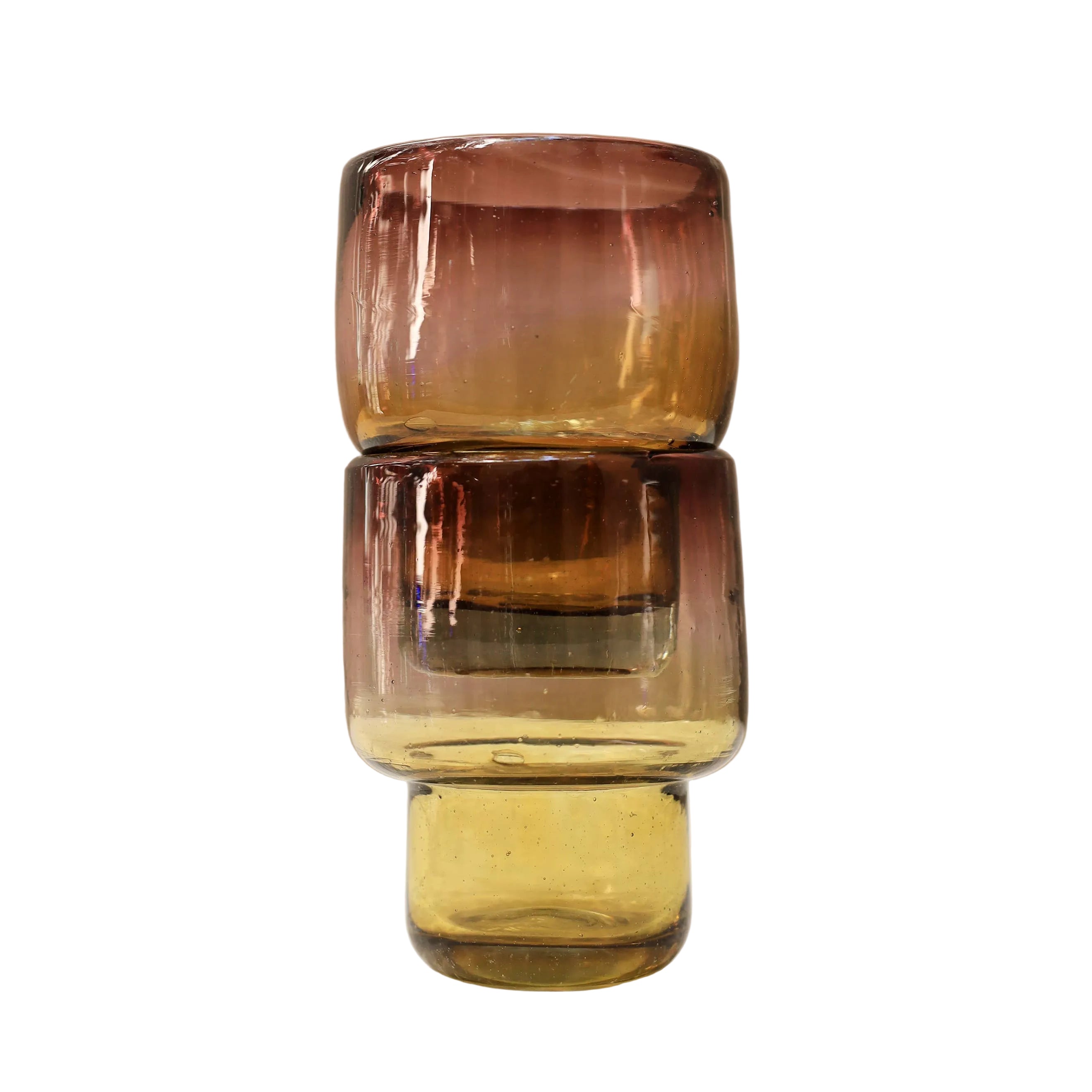 Stacking Glass Tumbler in Dawn