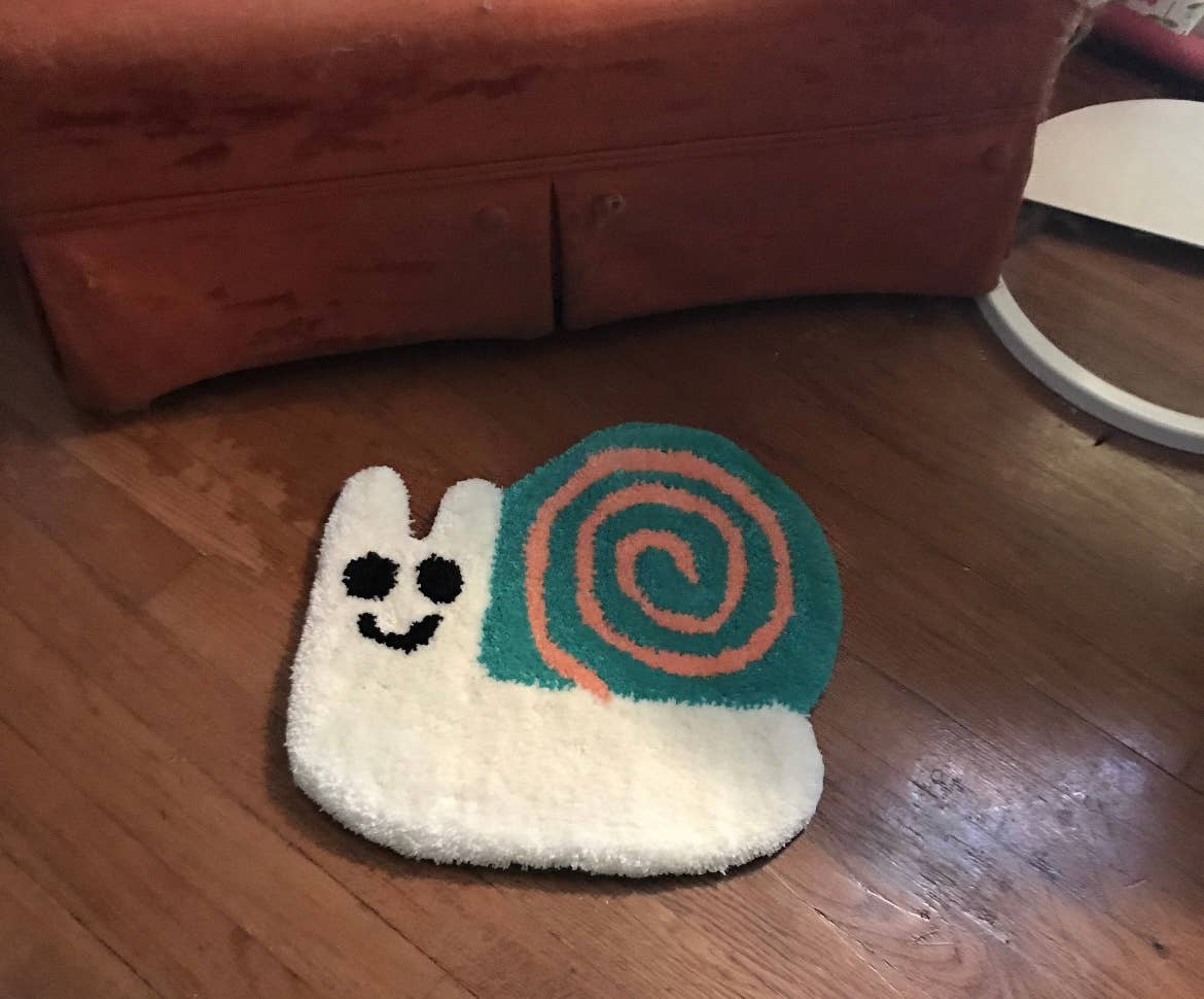 Tufted Snail Wall Hanging