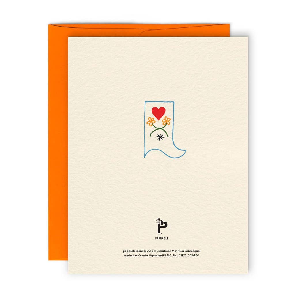 Cowboy Greeting Card