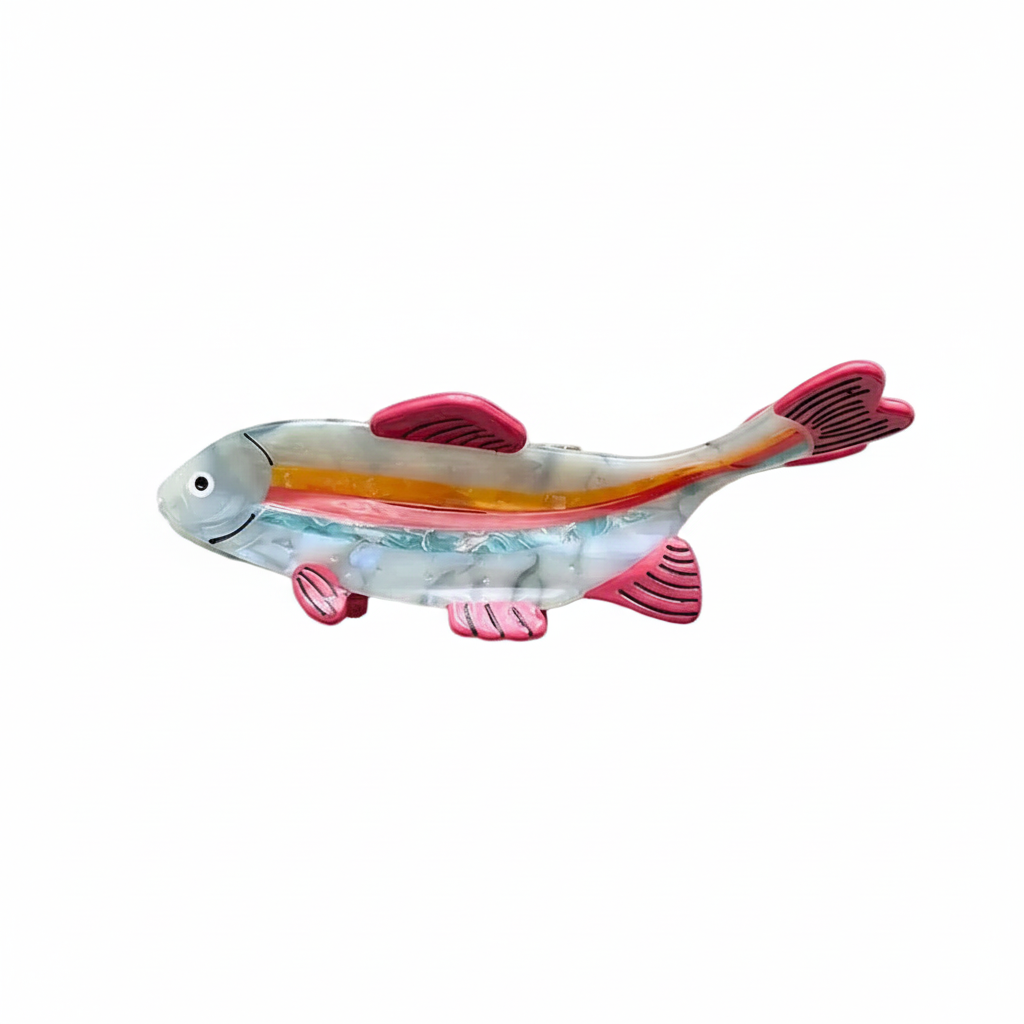 Rainbow Fish Hair Claw