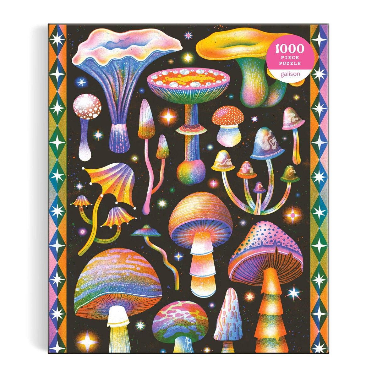 Cosmic Mushrooms 1000 Piece Puzzle