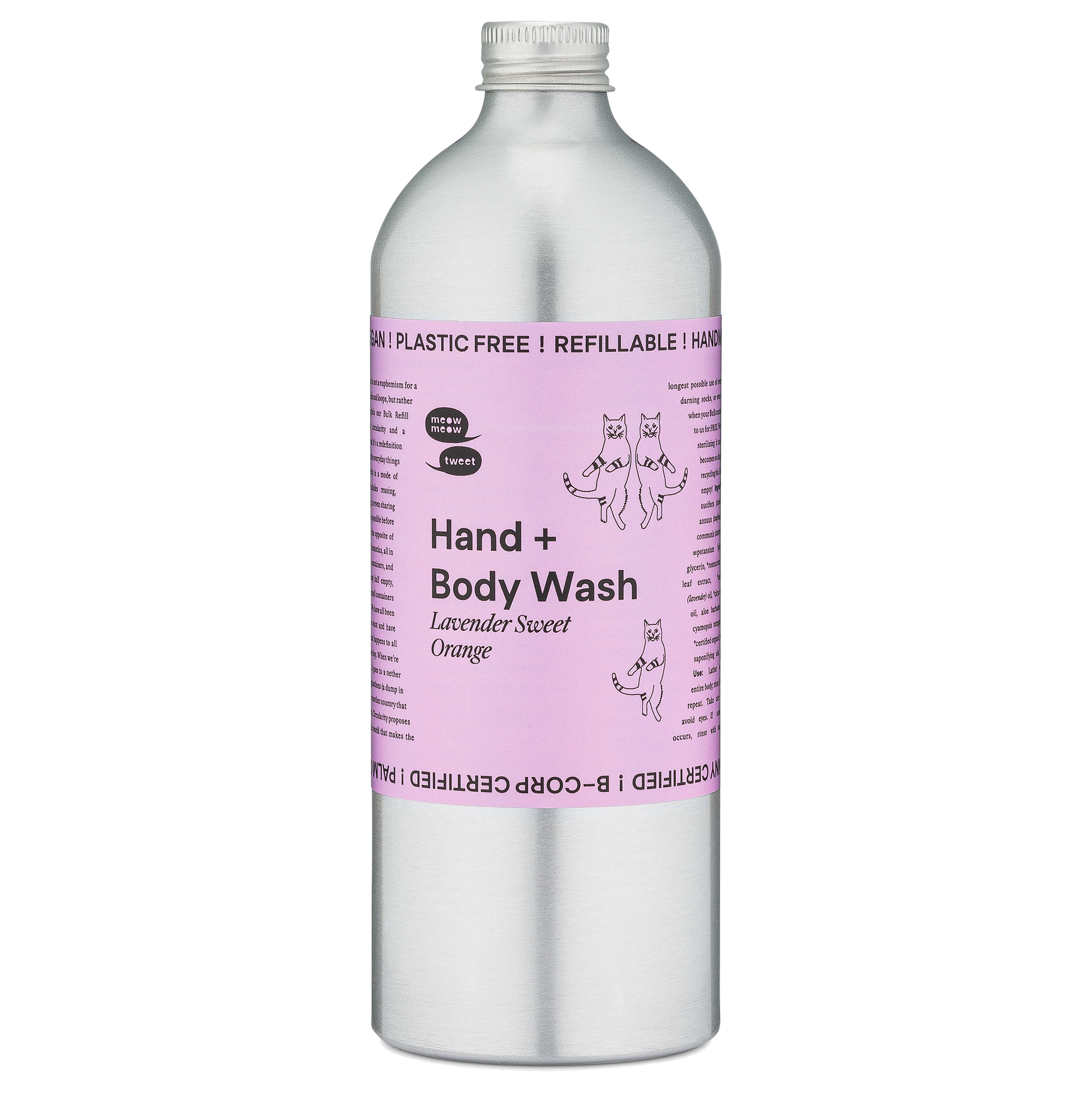 Lavender Sweet Orange Hand + Body Wash