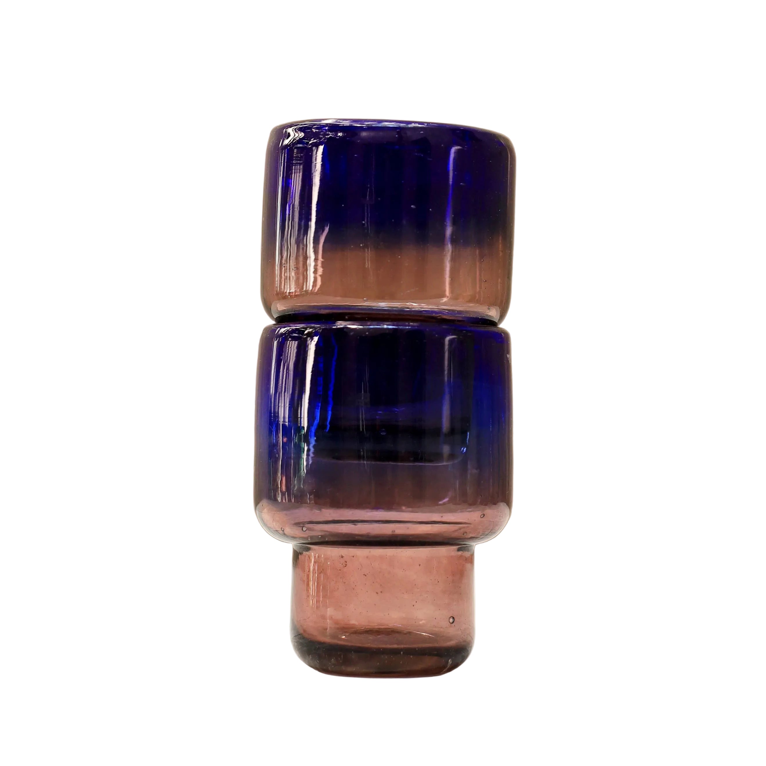 Stacking Glass Tumbler in Dusk