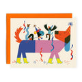 Dog Party Greeting Card