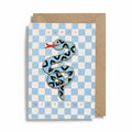 Snake Patch Birthday Card