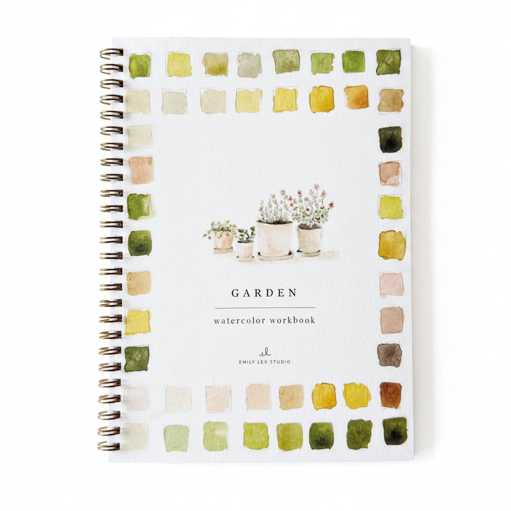 Garden Watercolor Workbook