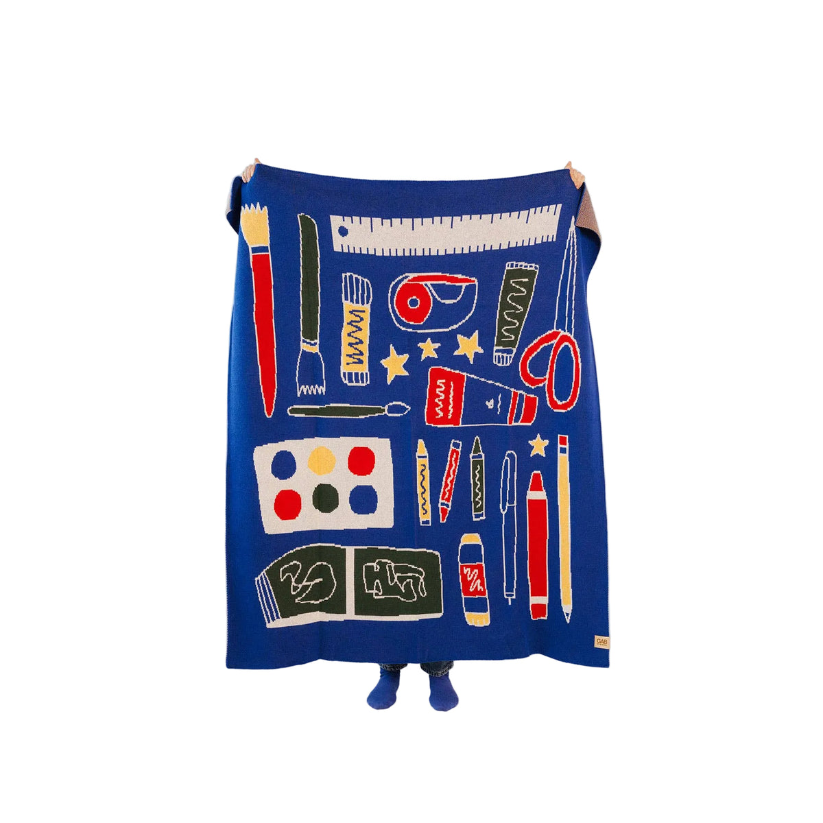 Arts & crafts knit blanket