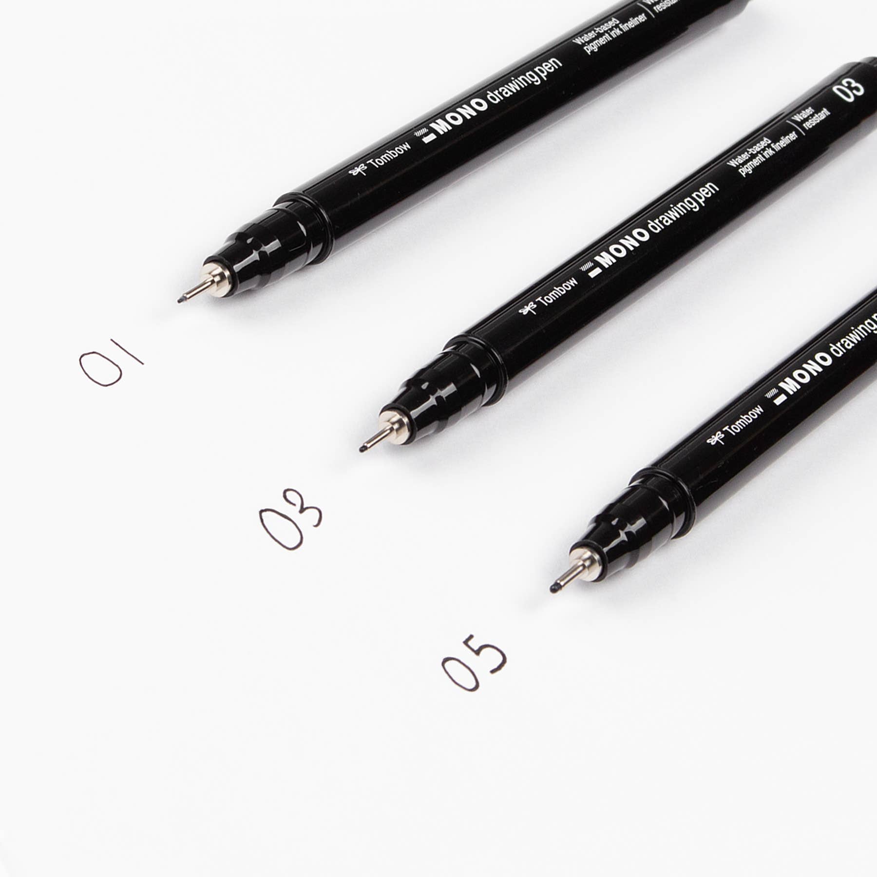 Tombow - MONO Drawing Pens - 3-Pack