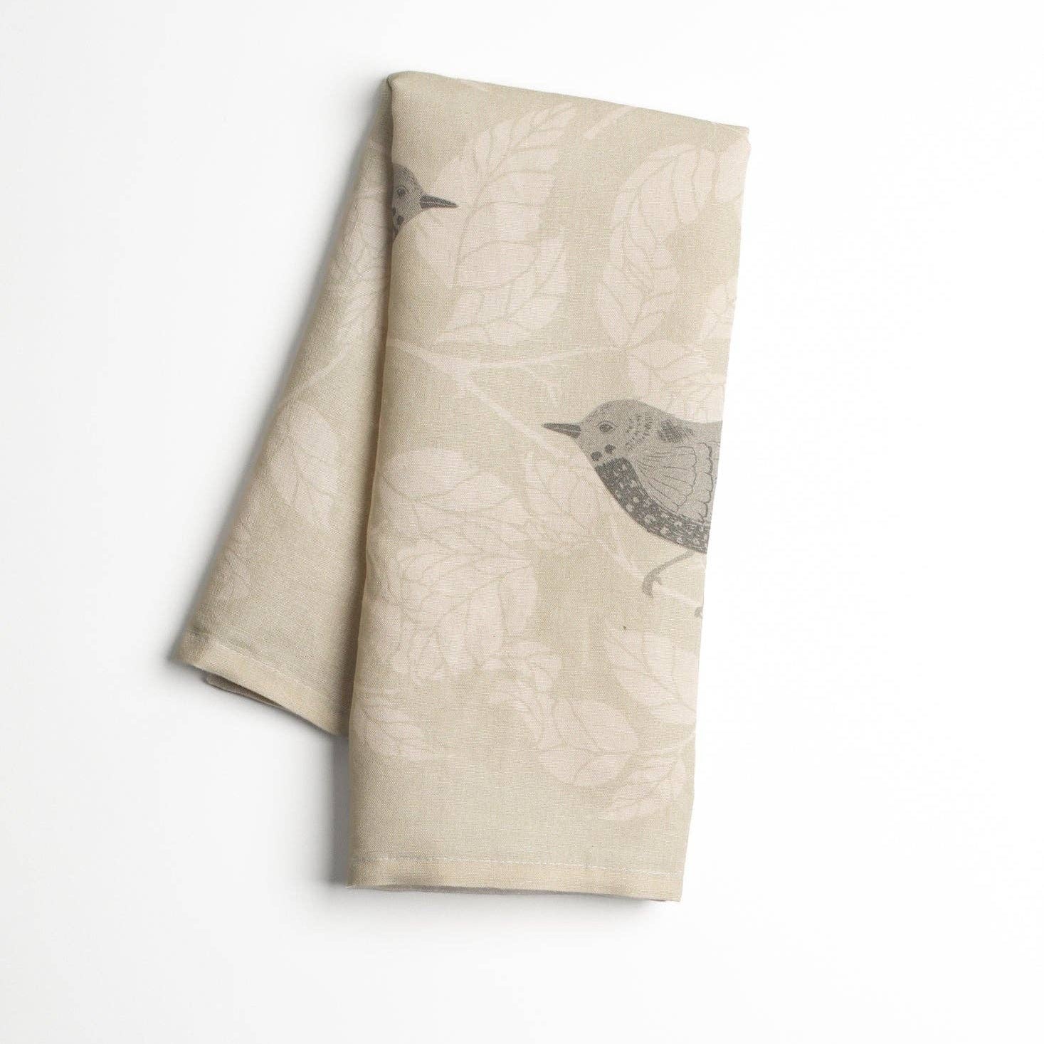 Birds and Brambles Tea Towel