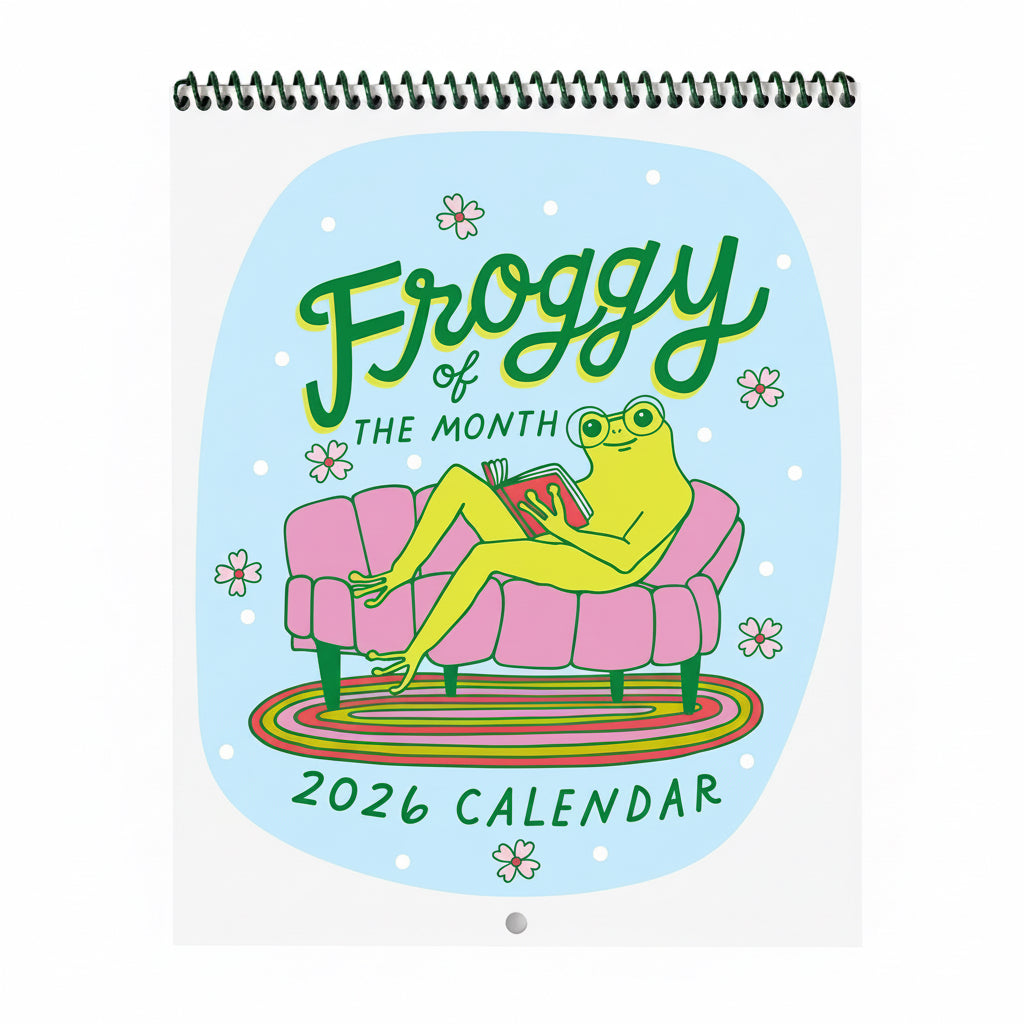 2026 Froggy of the Month Calendar