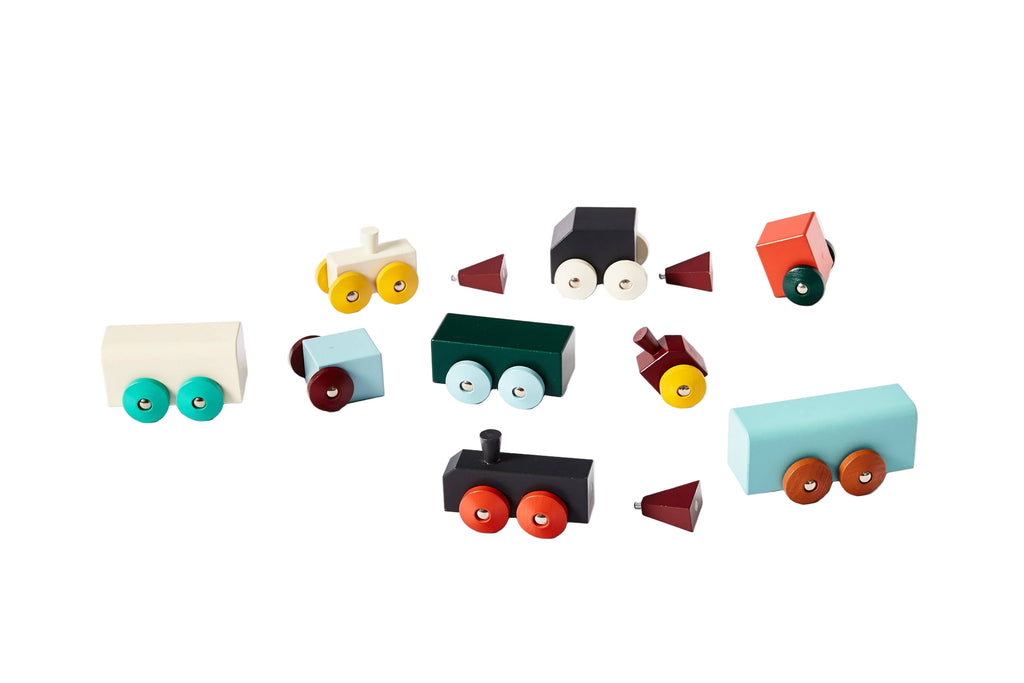 Wooden Toy Trains
