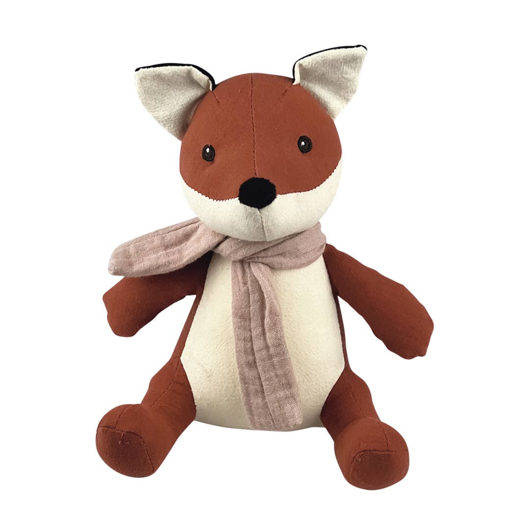 Stuffed Fox with Scarf
