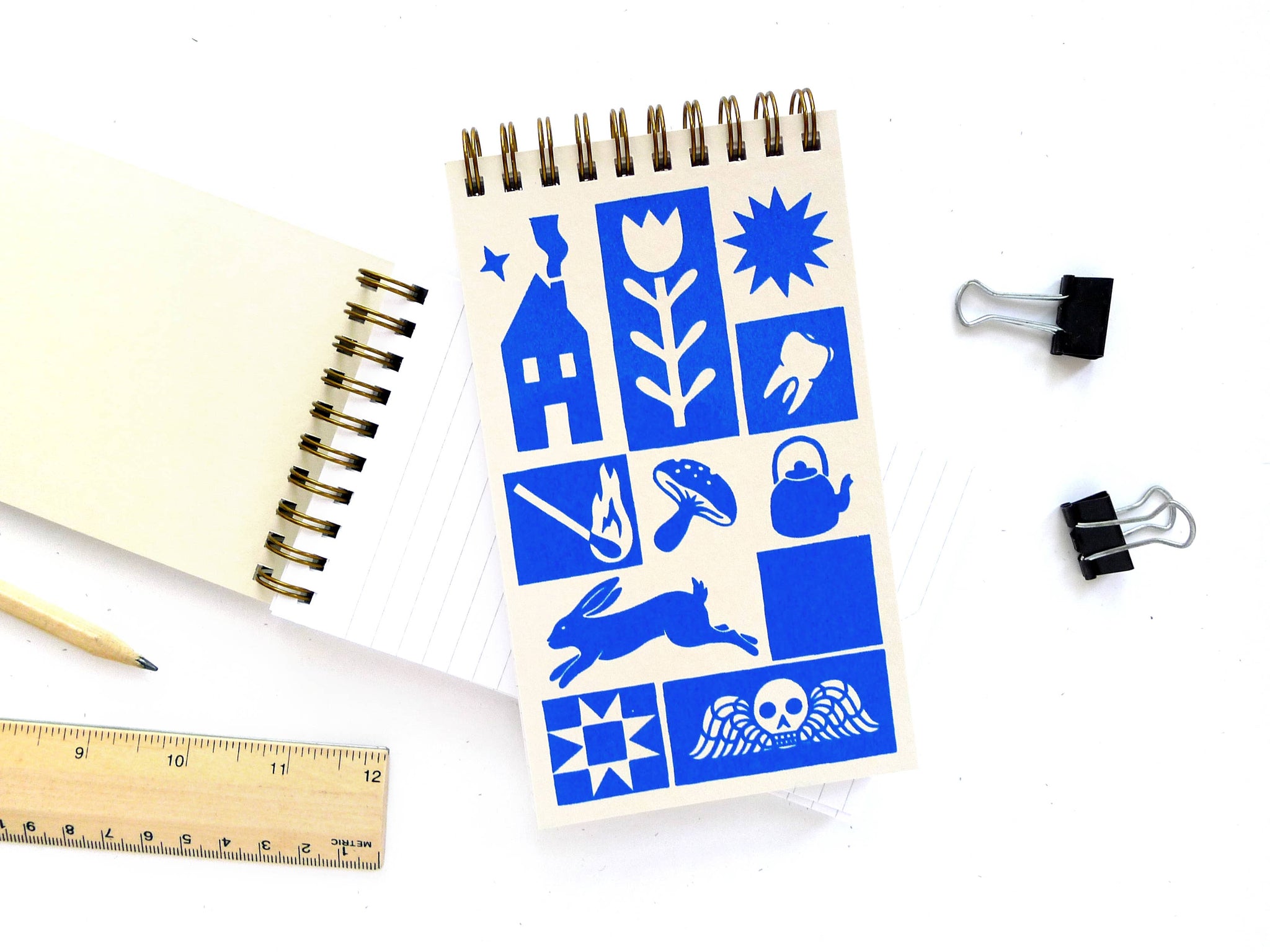 Middle Dune - Quilt Coil Notepad