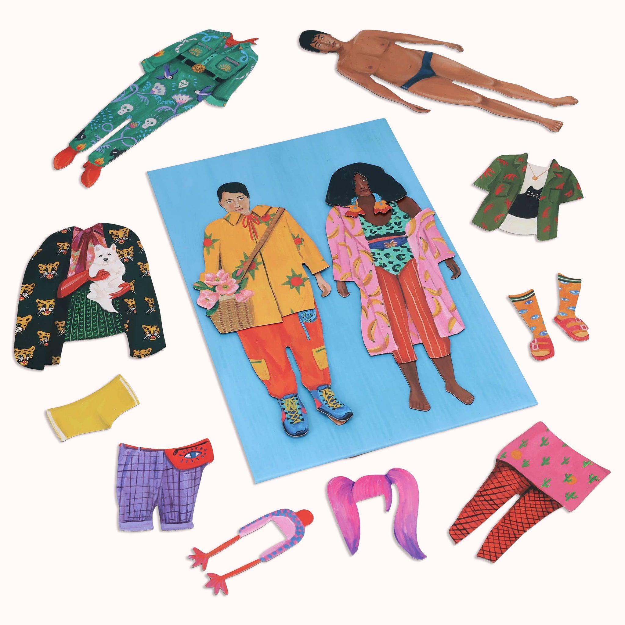 Fearless Fashion Magnetic Dolls