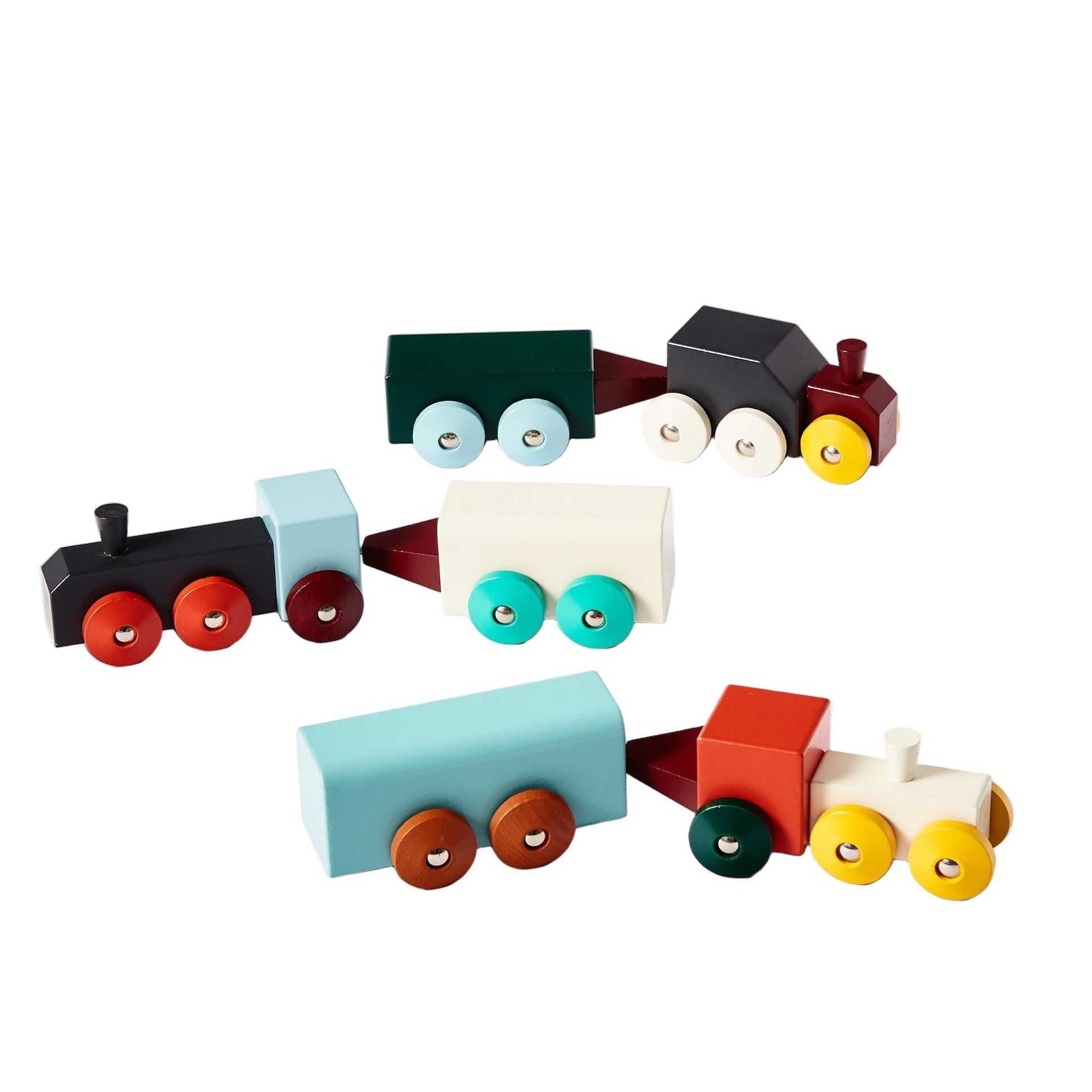 Wooden Toy Trains