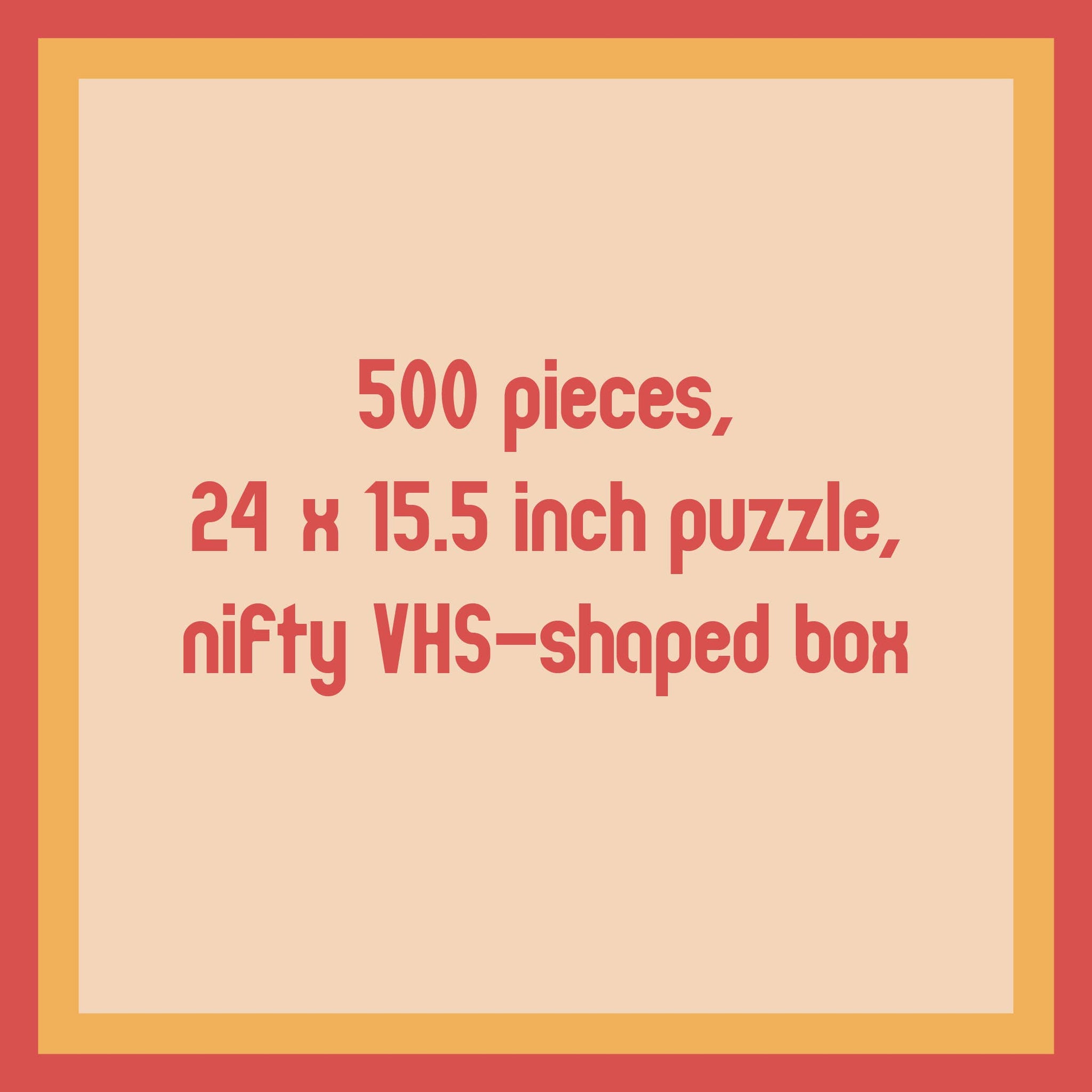 Mysteries of the 80s Dognapped! 500-Piece Puzzle