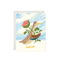Duck Spring Greetings Card