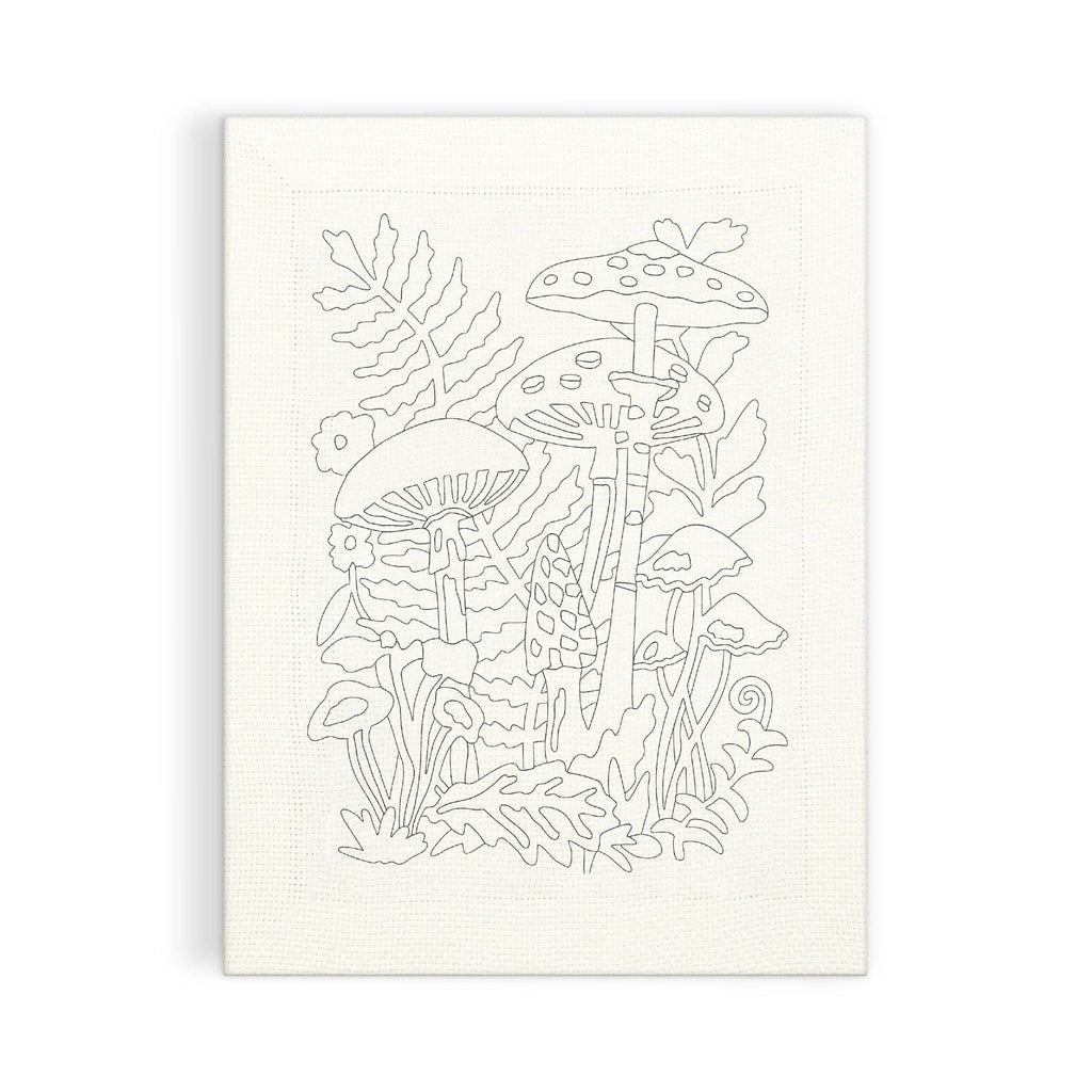Woodland Mushrooms Punch Needle Kit