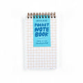 Spiral Pocket Size Notebook - Checks