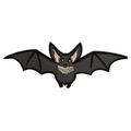 Bat Iron on Patch
