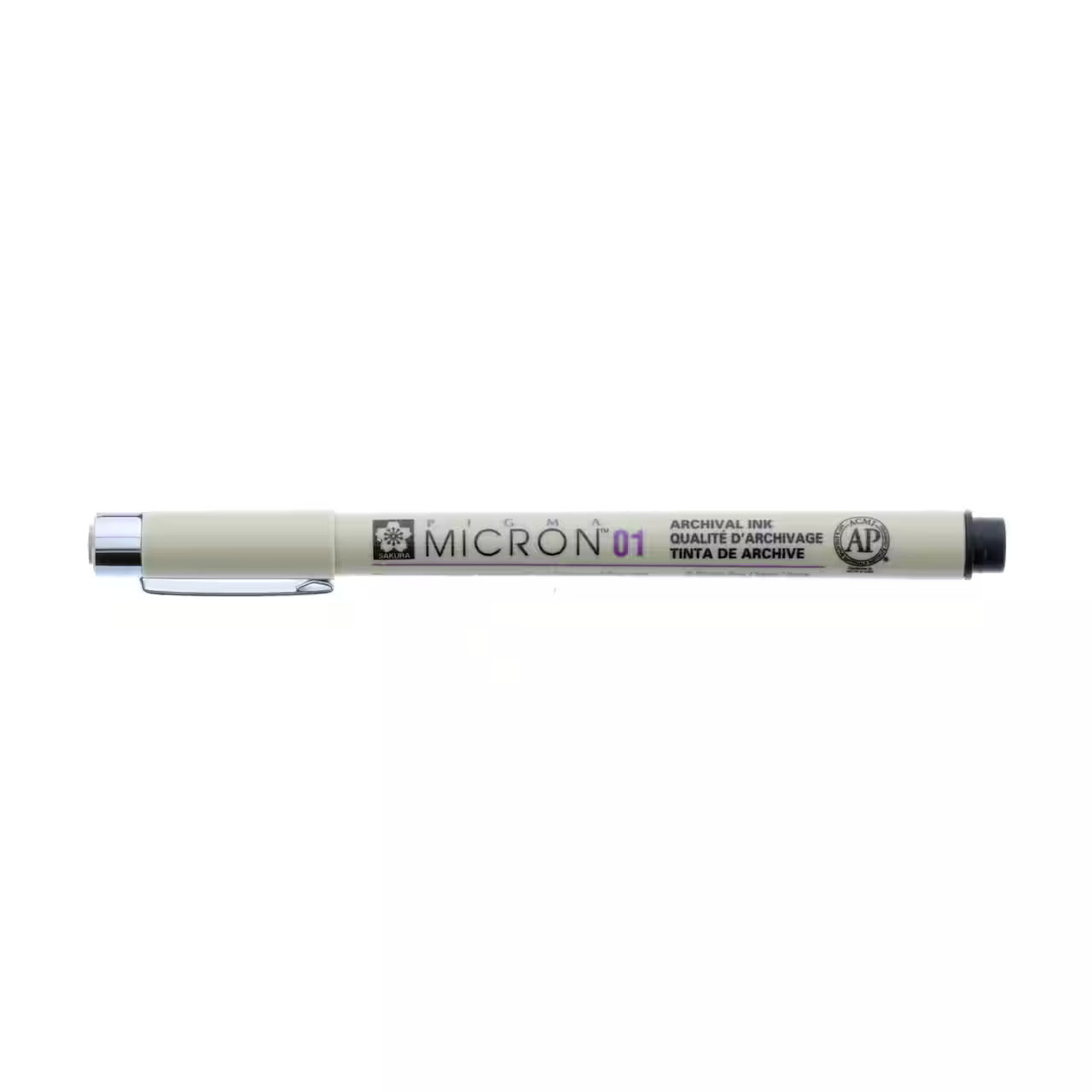 Black Micron 01 Fine Line Pen