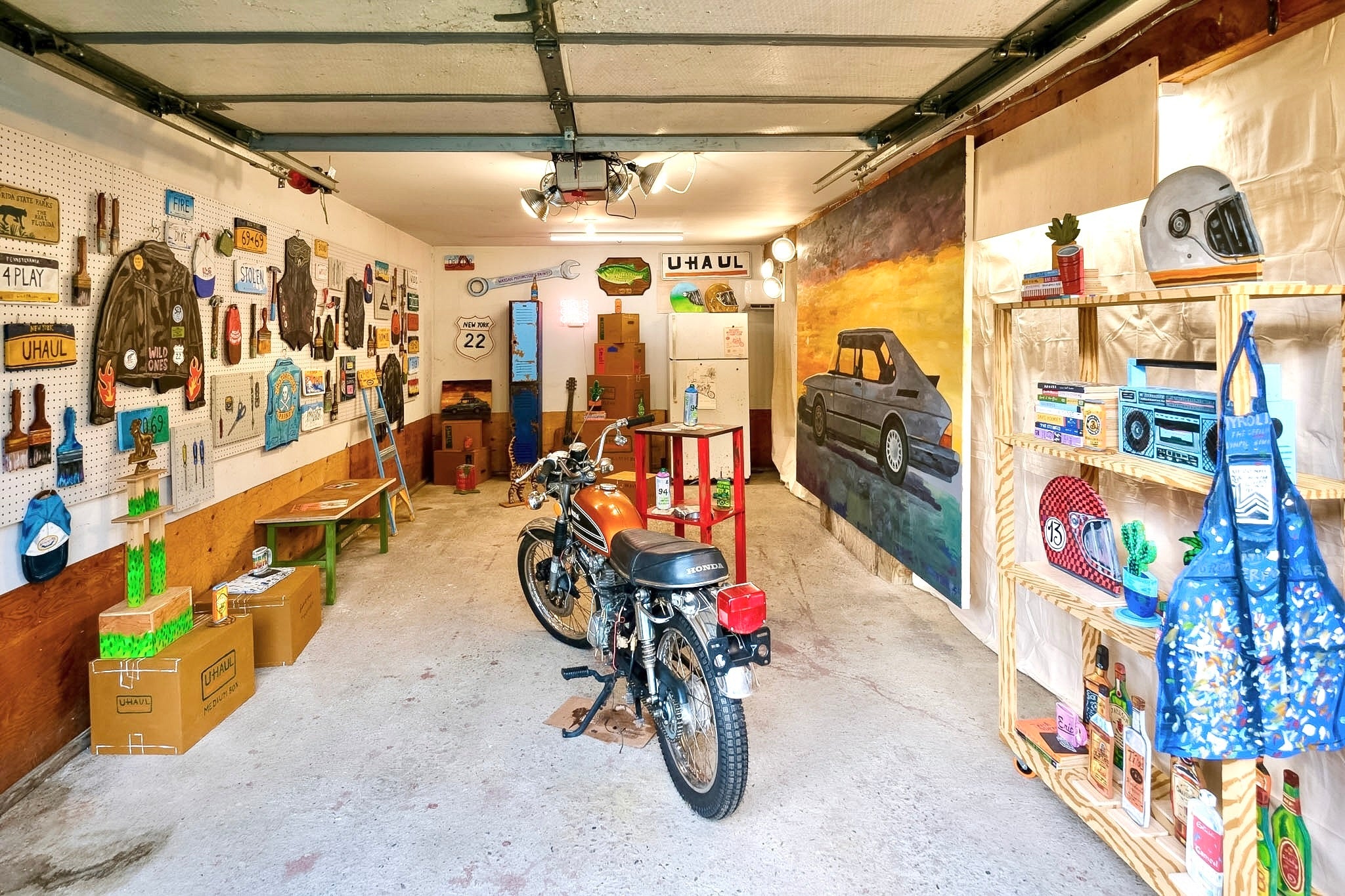 Danielle Klebes, Wassaic Motorcycle and Paint Club Poster (2026)