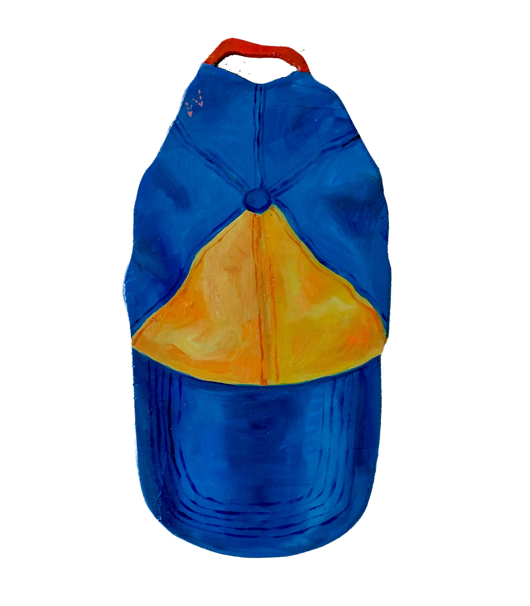 Danielle Klebes, Color block hat, 2025