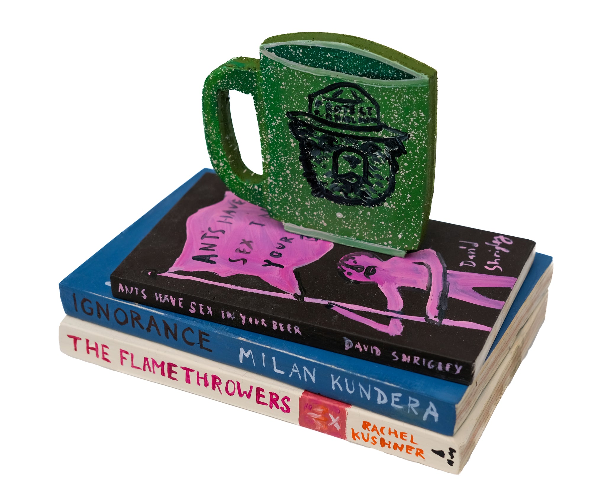 Danielle Klebes, Smokey the Bear Stack, 2025