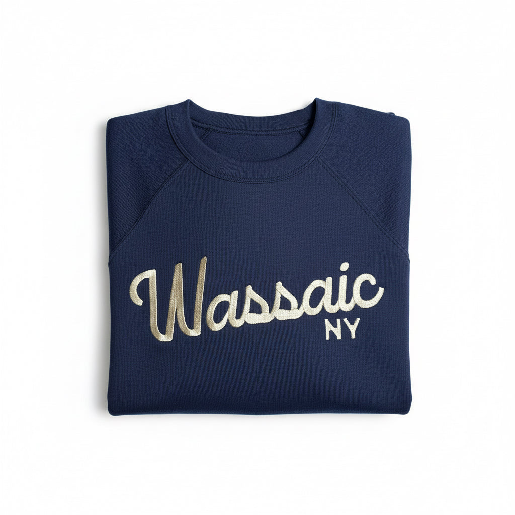 Super Cozy Wassaic Embroidered Sweatshirt